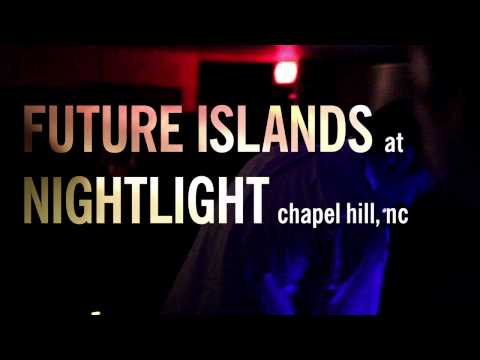 FUTURE ISLANDS live video at nightlight performing AN APOLOGY